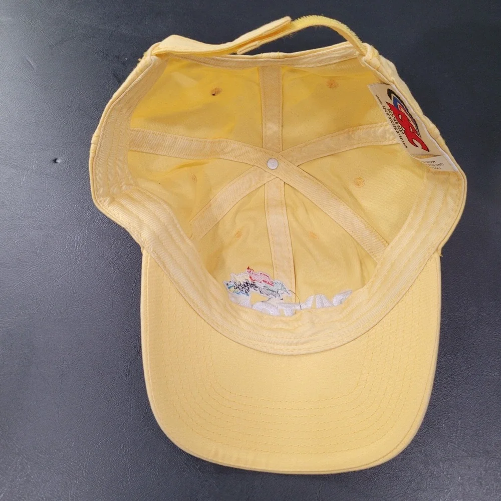 Daytona‎ International Speedway NASCAR Racing Hat Yellow Adjustable Cap OS